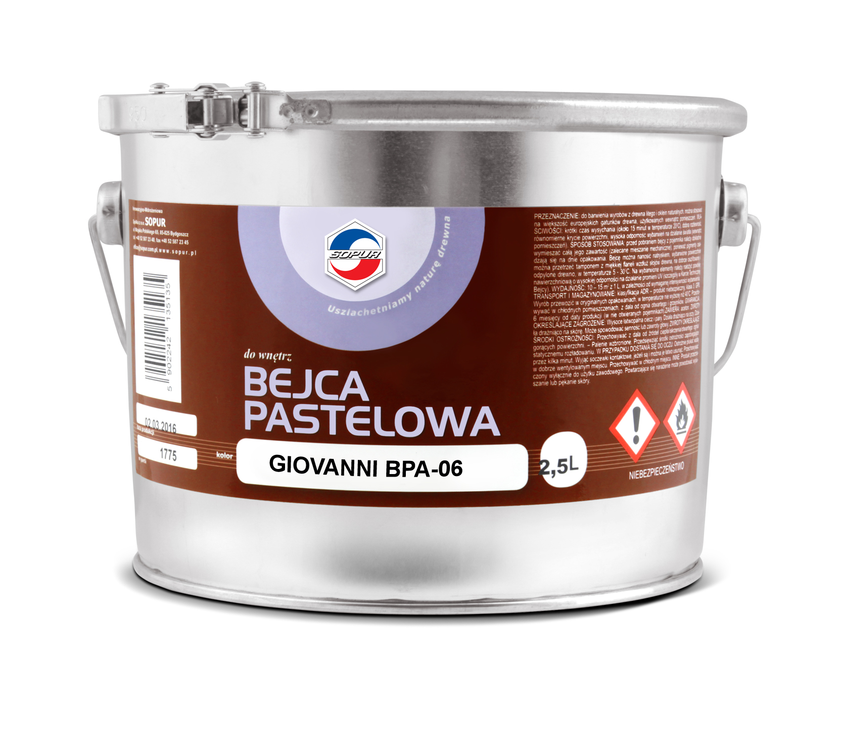 SOPUR HARMONY PIGMENTED STAINS